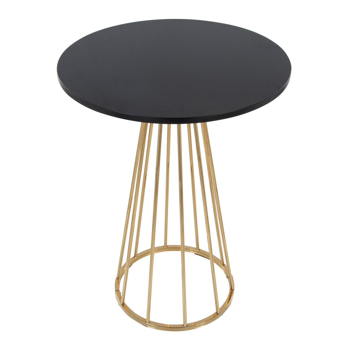Canary - Counter Table - Gold Metal