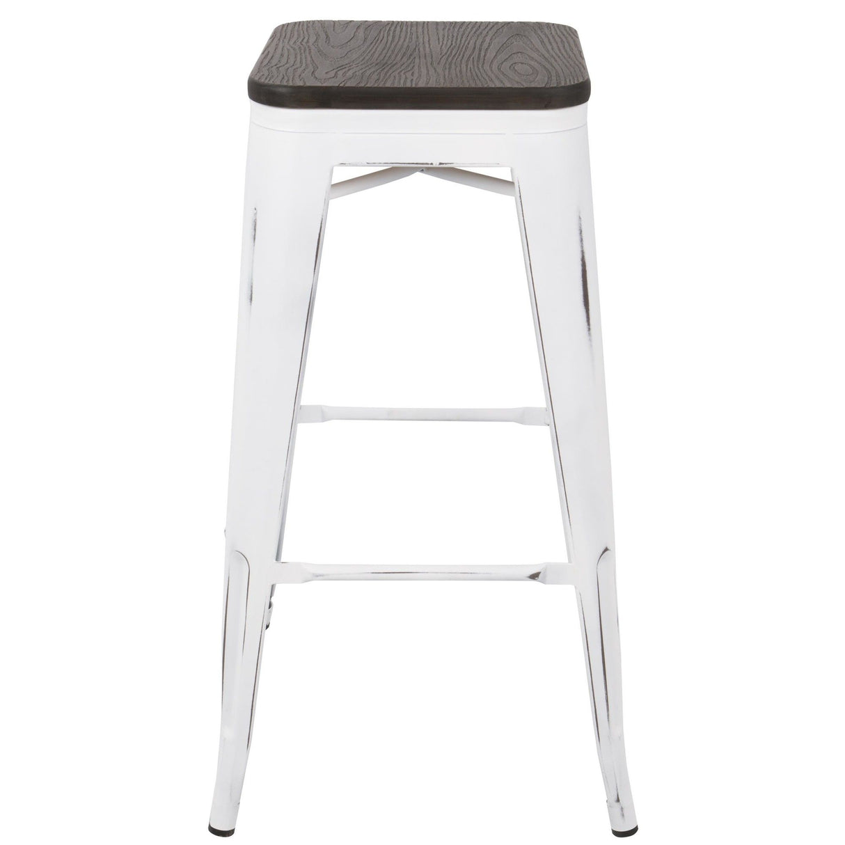 Oregon - Industrial Stackable Barstool (Set of 2)