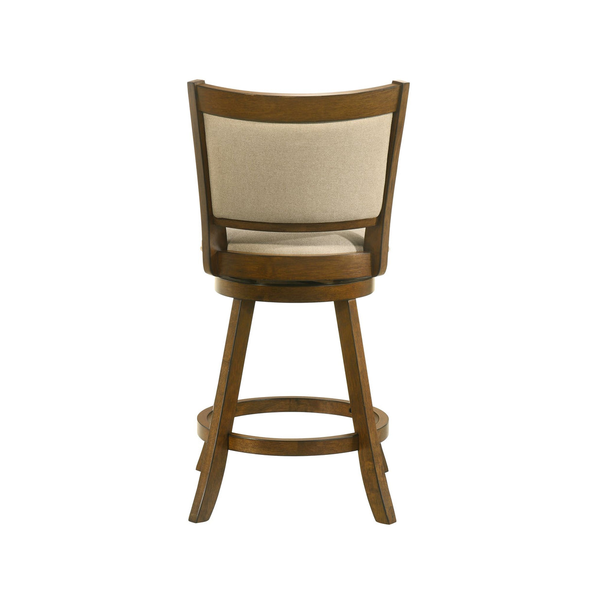 Aiden - Modern Farmhouse Swivel Wood Counter Height Kitchen Bar Stool