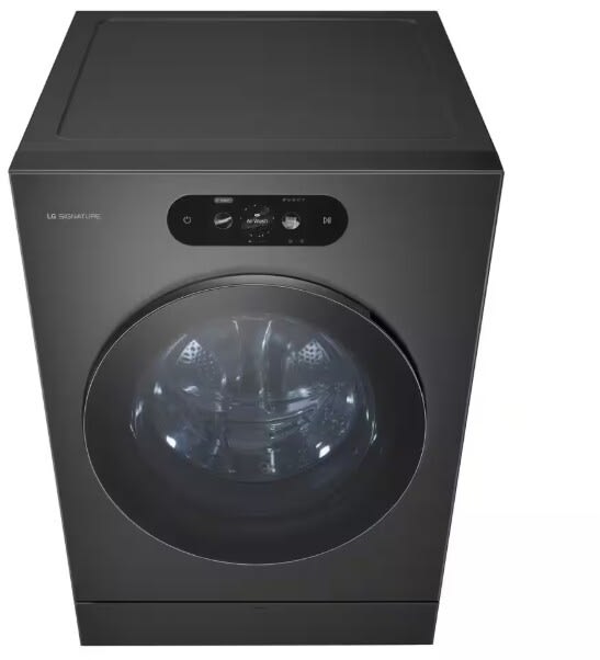 LG SIGNATURE WM9901HBA Front Load Washer control panel