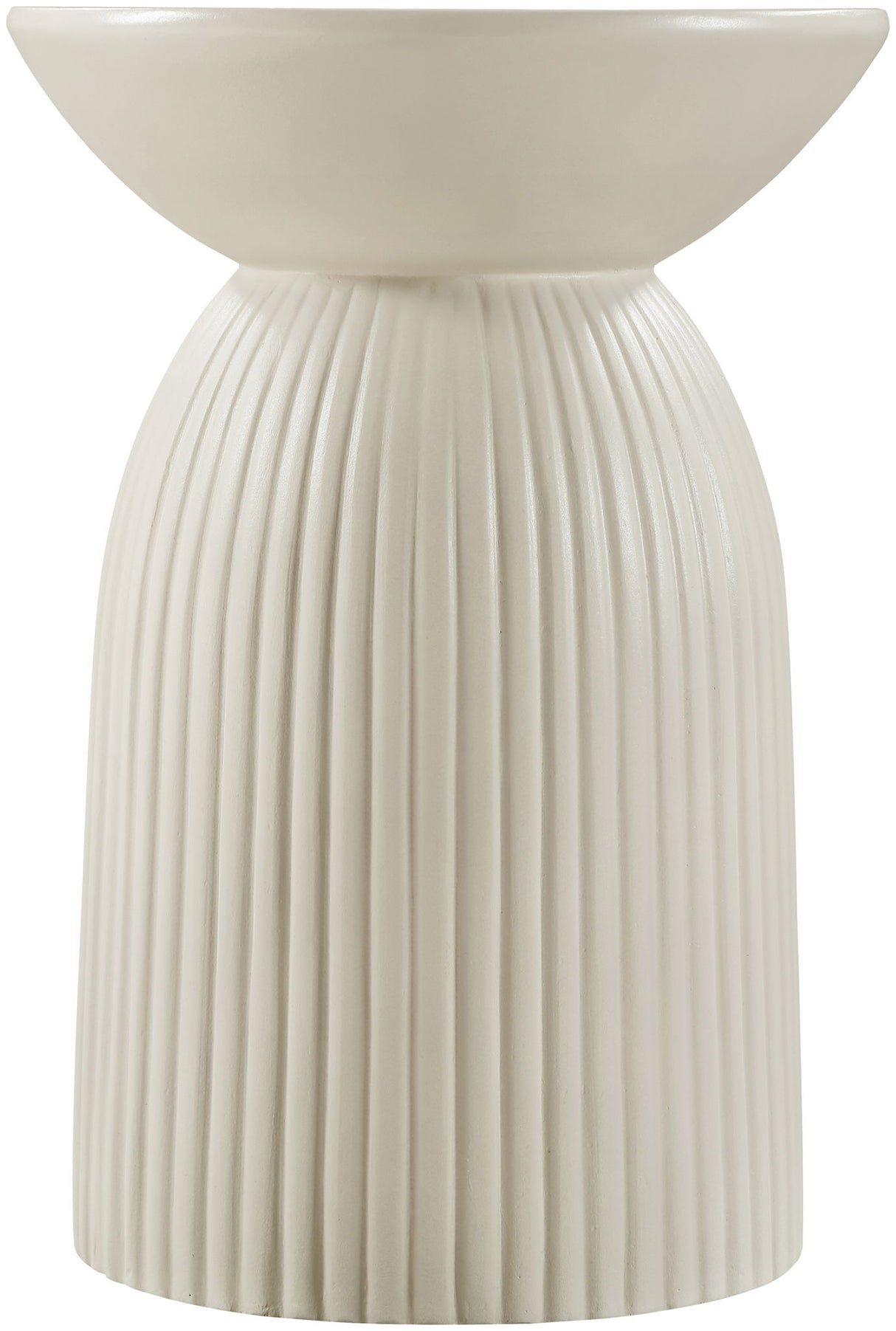 Opani - Concrete End Table - Taupe