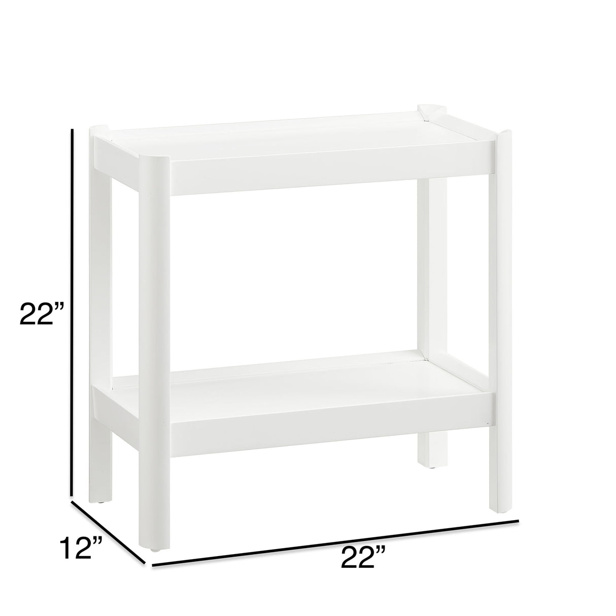 Yonda - Nightstand With 2 Shelves