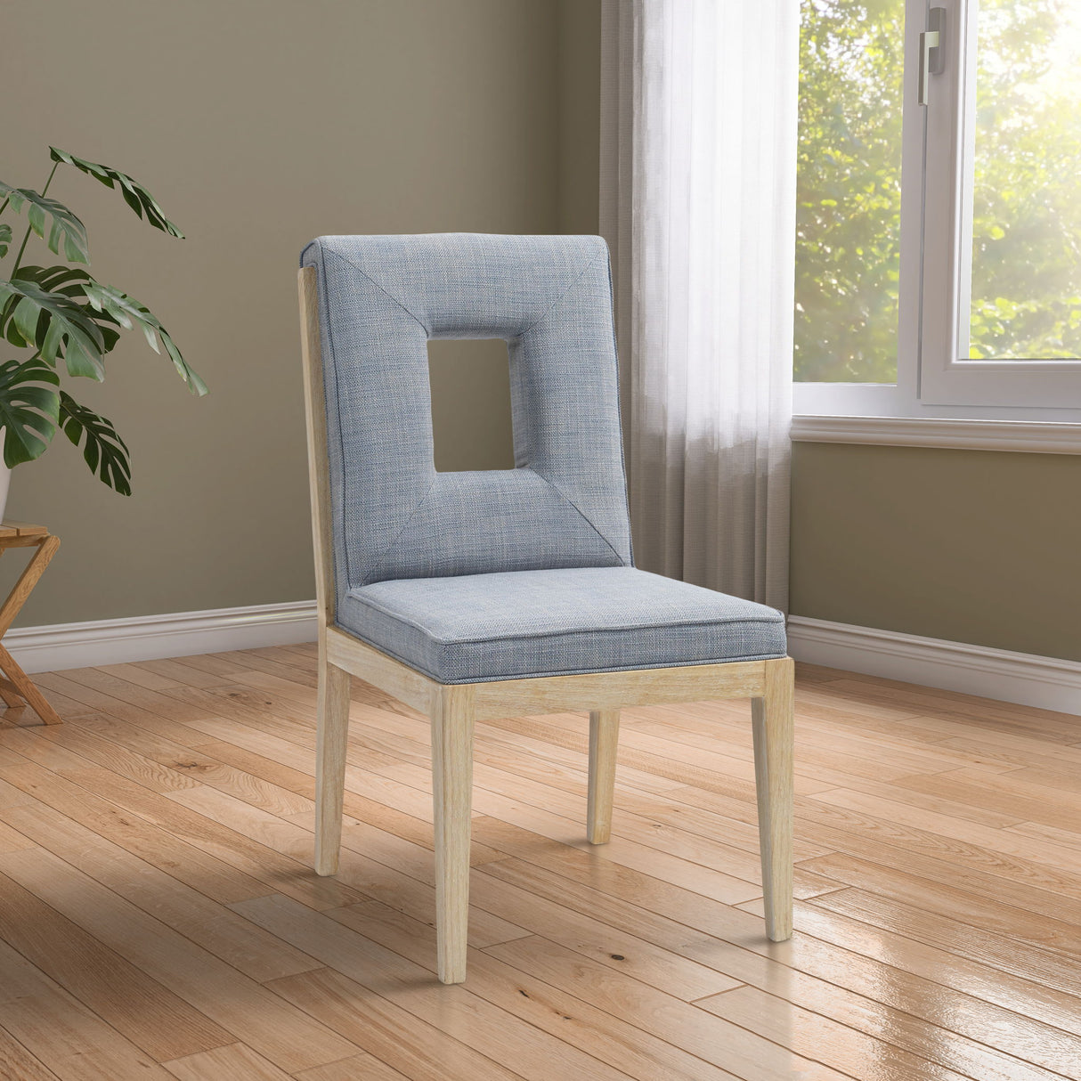 Gwendolyn - Dining Side Chair With Natural Frame (Set of 2)
