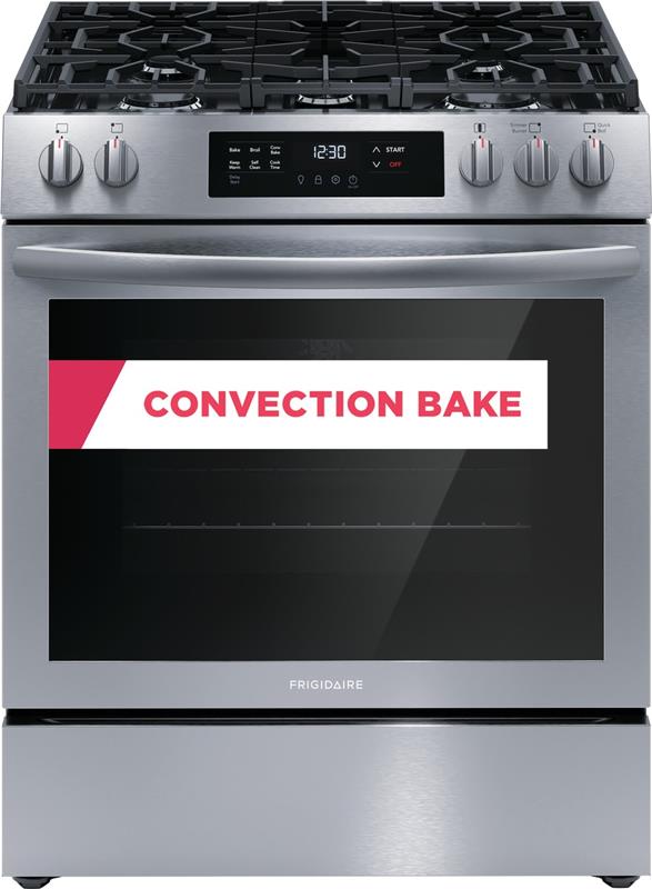 30" Front Control Gas Range with Convection Bake - (FCFG3083A)
