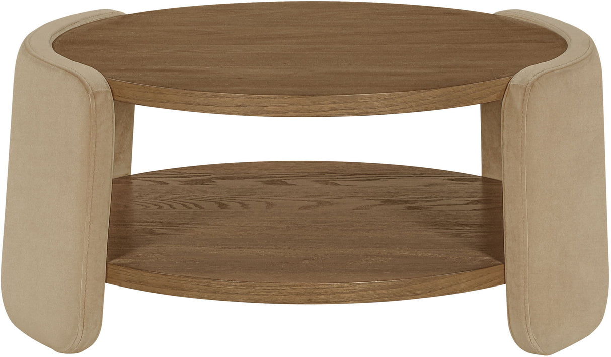 Wren - Velvet And Oak Veneer Coffee Table