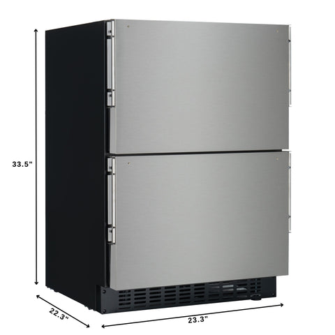 23 in. Panel Ready Drawer Refrigerator (KM-BIR2D-PR)