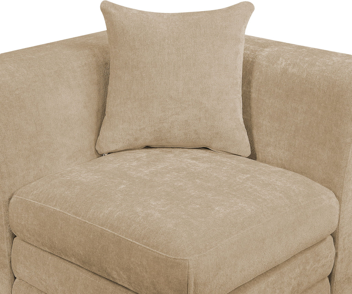 Stellar - 8 Piece Chenille Fabric Upholstered Modular Sectional