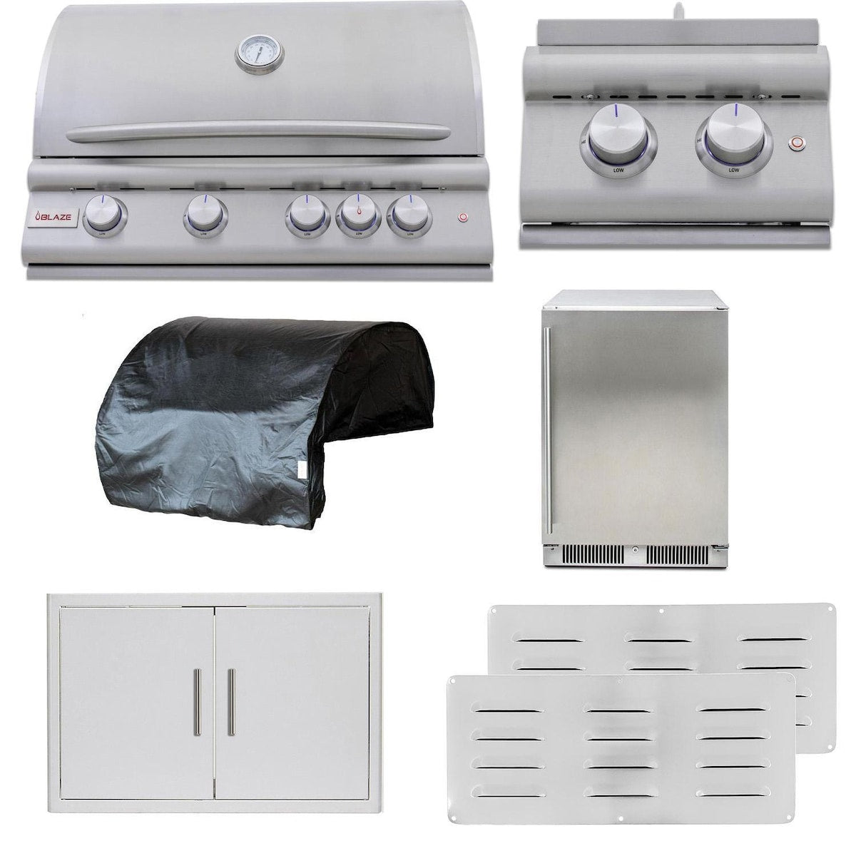 Blaze LTE+ 7-Piece 32-Inch Natural Gas Outdoor Kitchen Package
