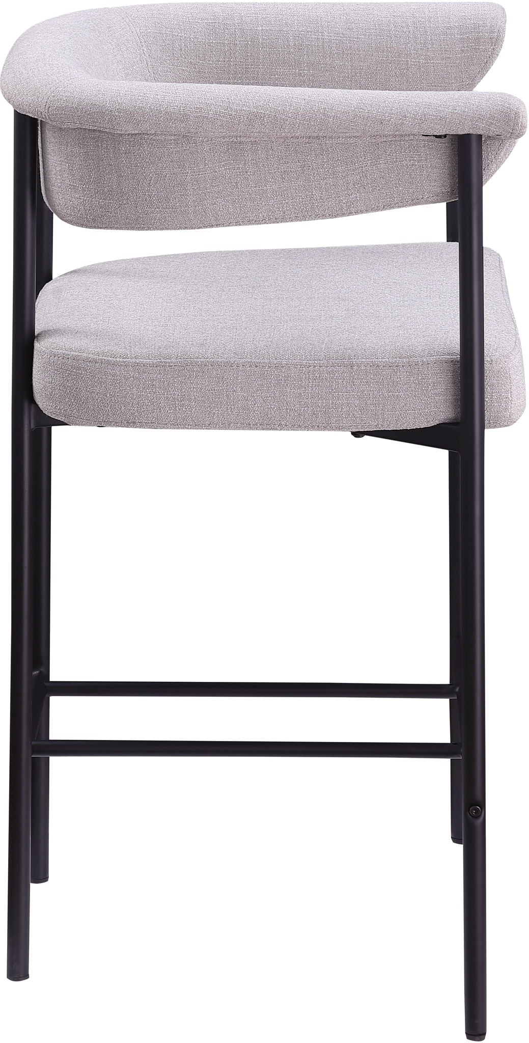 Malin - Linen Counter Stool (Set of 2)