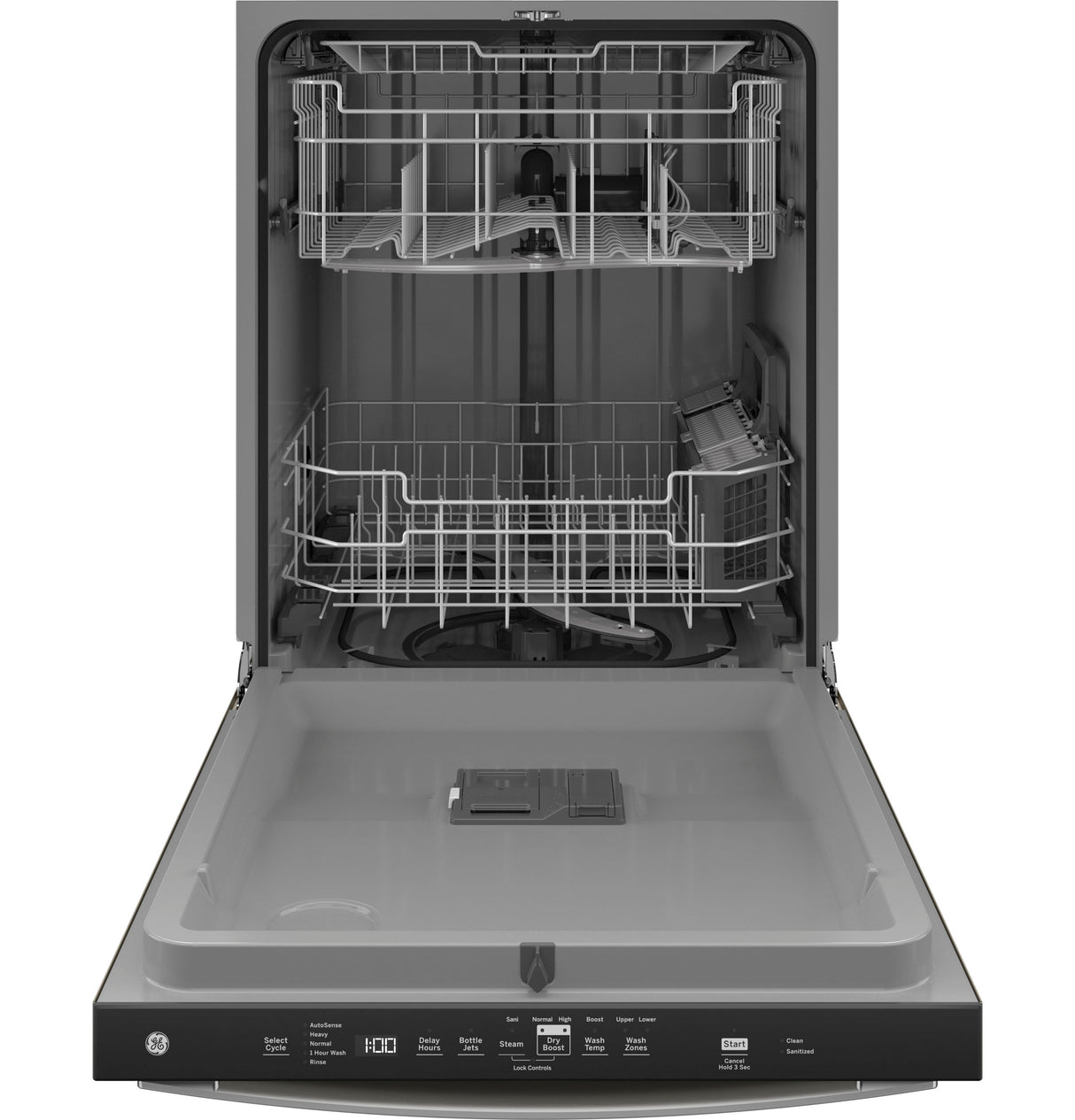 GE(R) ENERGY STAR(R) Top Control with Plastic Interior Dishwasher with Sanitize Cycle & Dry Boost - (GDT630PMRES)