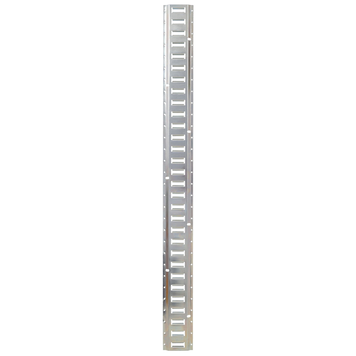 Universal E Track Tie-Down Rail Kit For Trucks, Vans, Garages - Silver