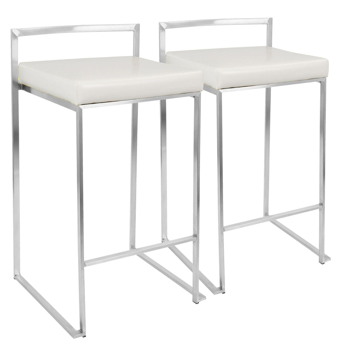 Fuji - Stackable Counter Stool (Set of 2)