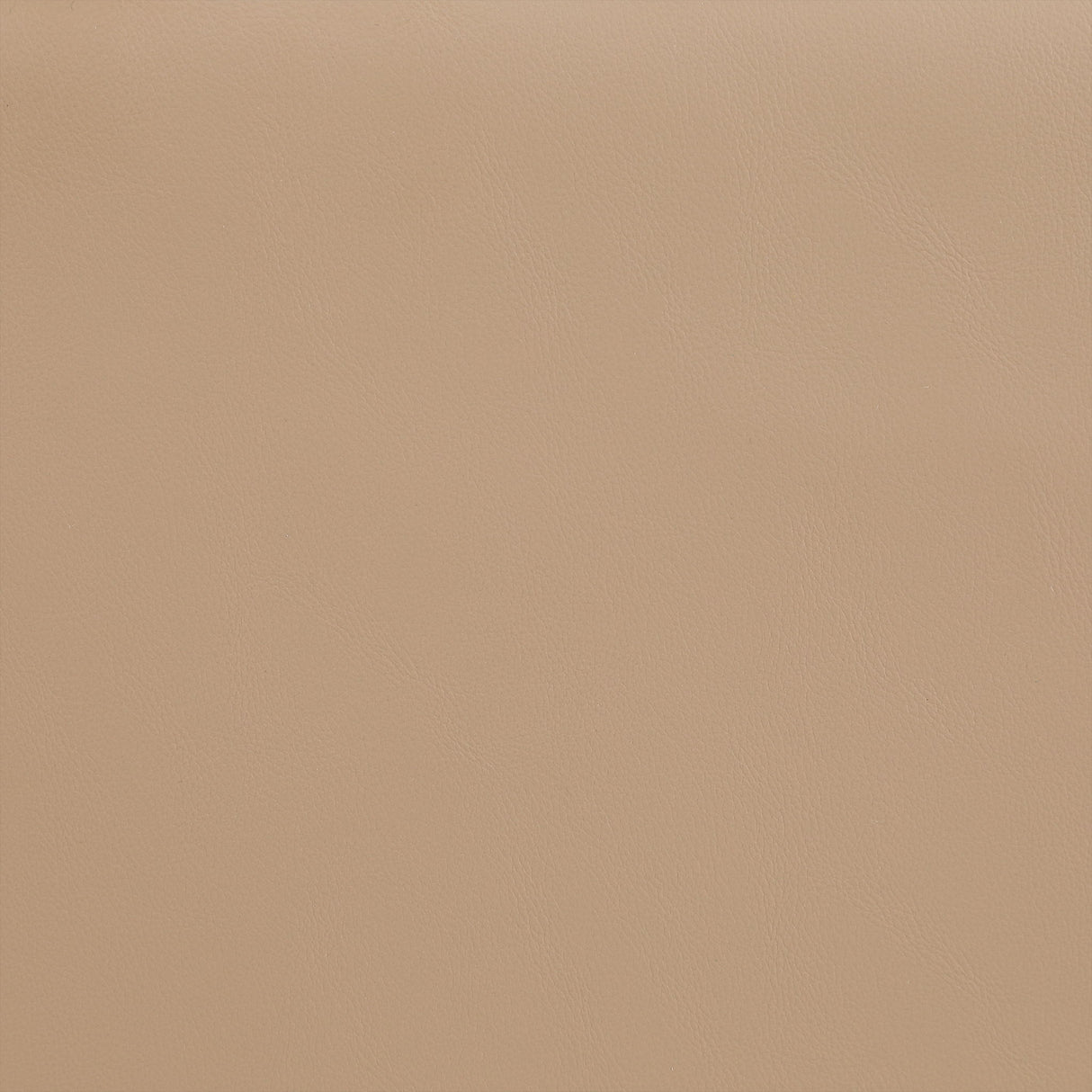 Comfy - Faux Leather Ottoman - Tan