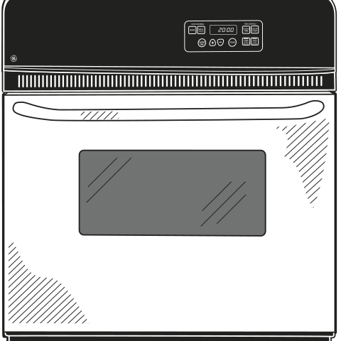 GE JRP20SKSS - 24 in. 2.7 cu. ft. Electric Single Wall Oven - Stainless Steel