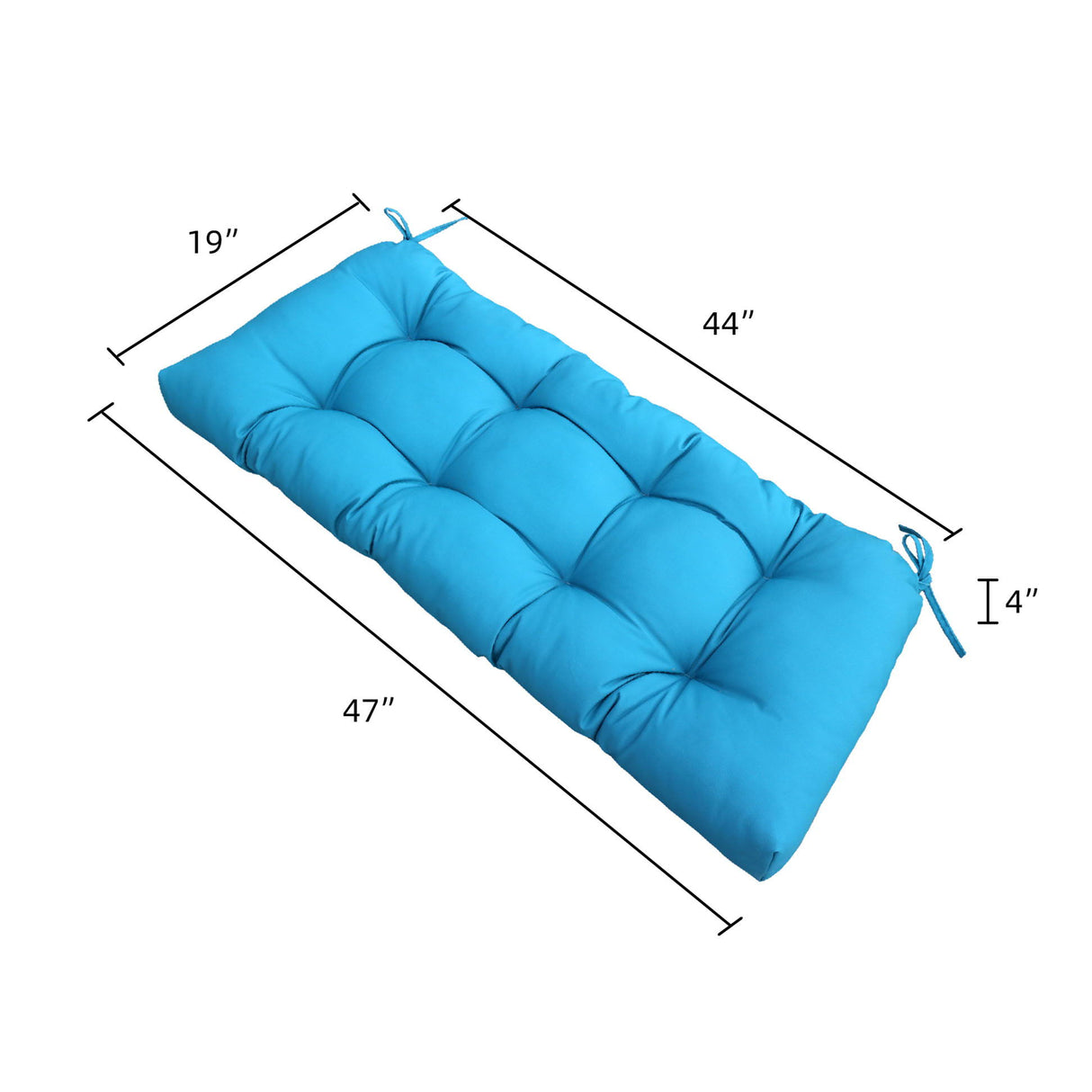 Outdoor Bench Cushions With Weather-Resistant Fabric