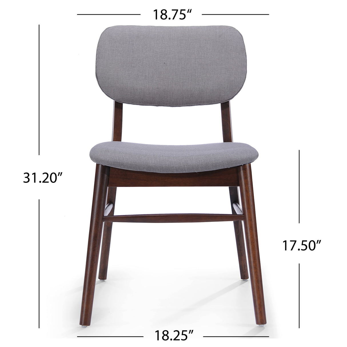 Upholstered Comfort Dining Chair (Set of 2)