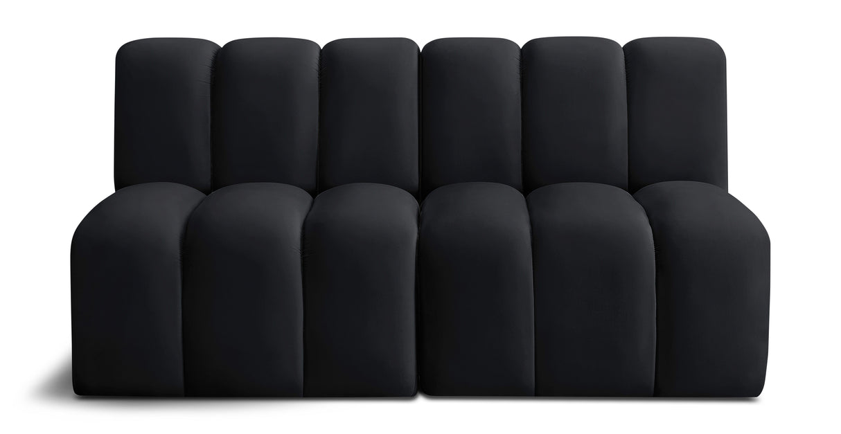 Arc - Velvet 2 Seats Modular Sofa
