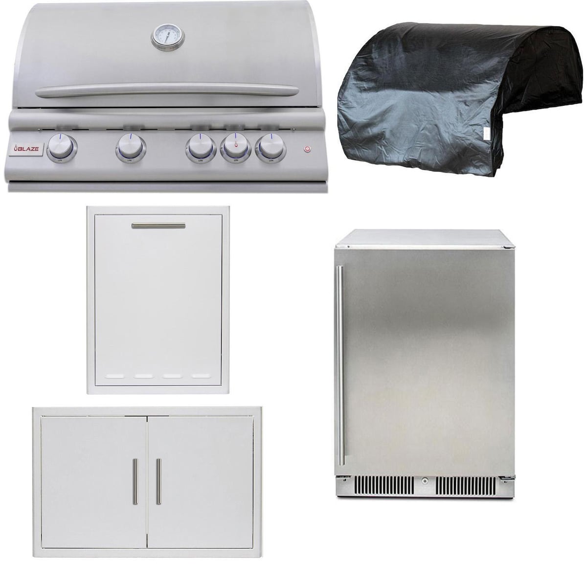 Blaze LTE+ 5-Piece 32-Inch Propane Outdoor Kitchen Package