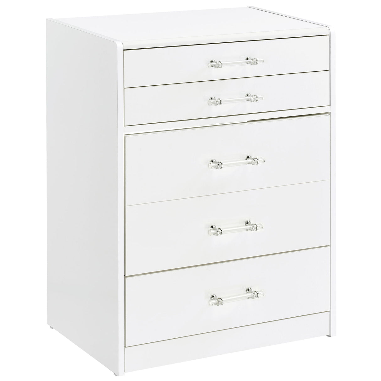 Ayuba - 3 Drawer Makeup Vanity Table With Mirror And Stool
