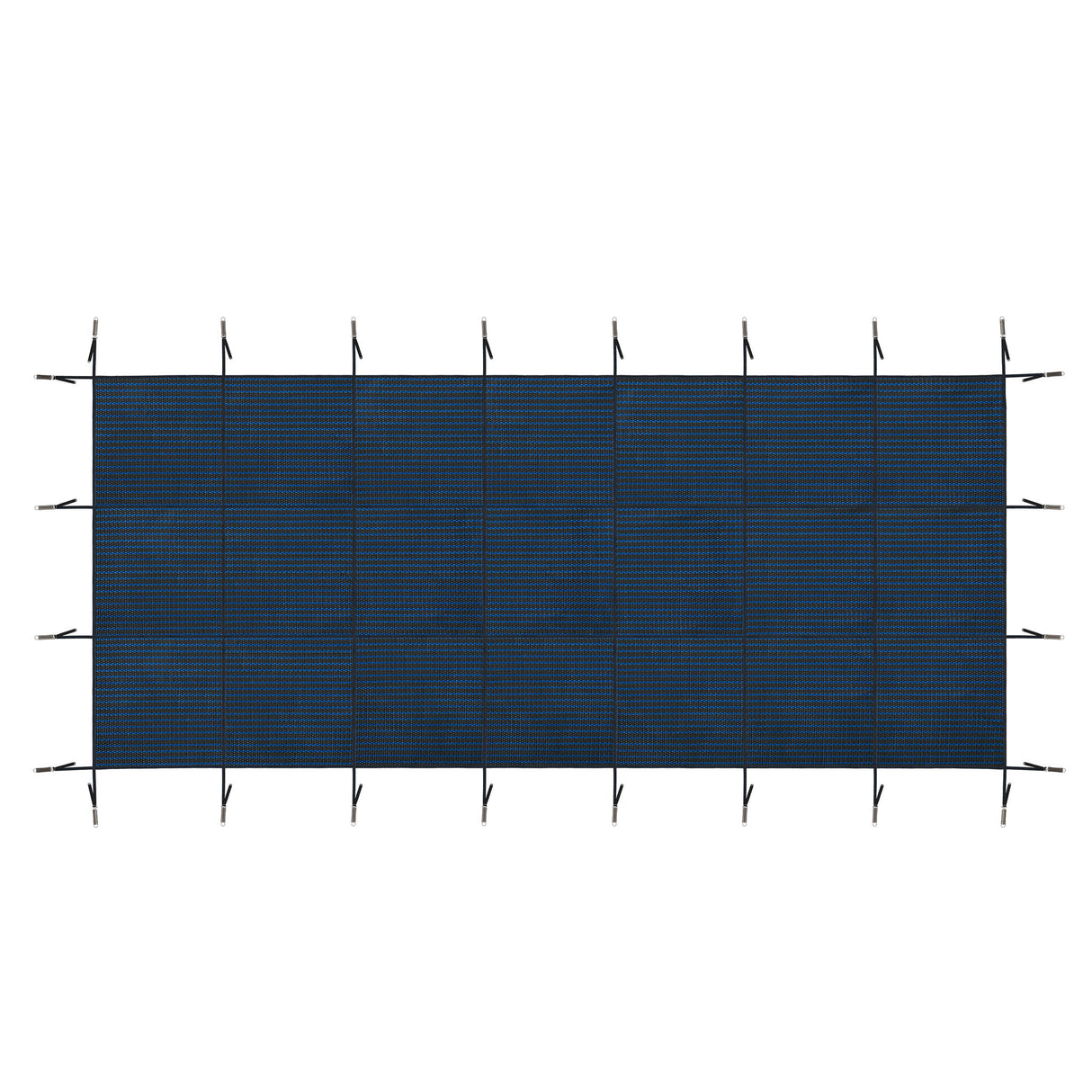 Swimming Pool Safety Cover For Rectangular Pools - Blue