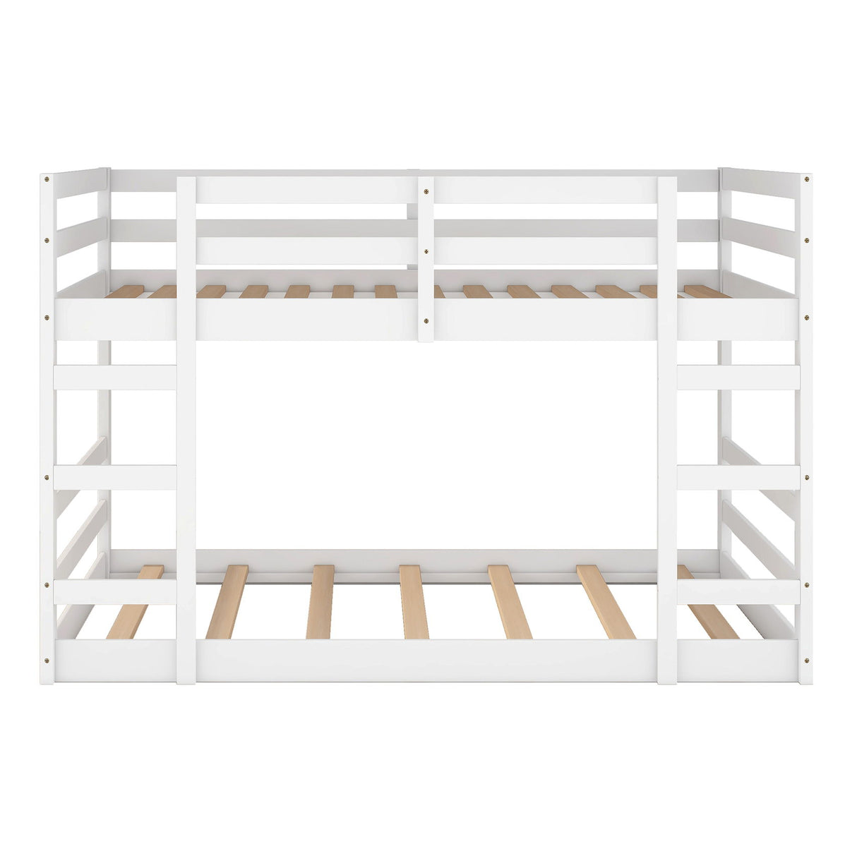 Solid Construction, Bunk Bed With Ladder