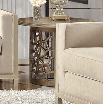 HD-8913CHAM - End Table - Champagne