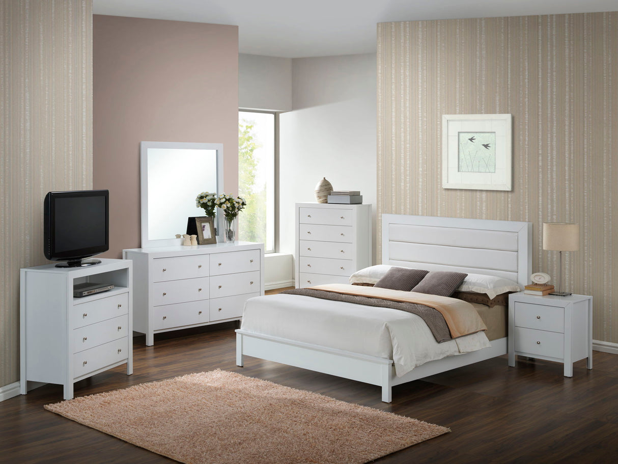Transitional Modern Design Bed