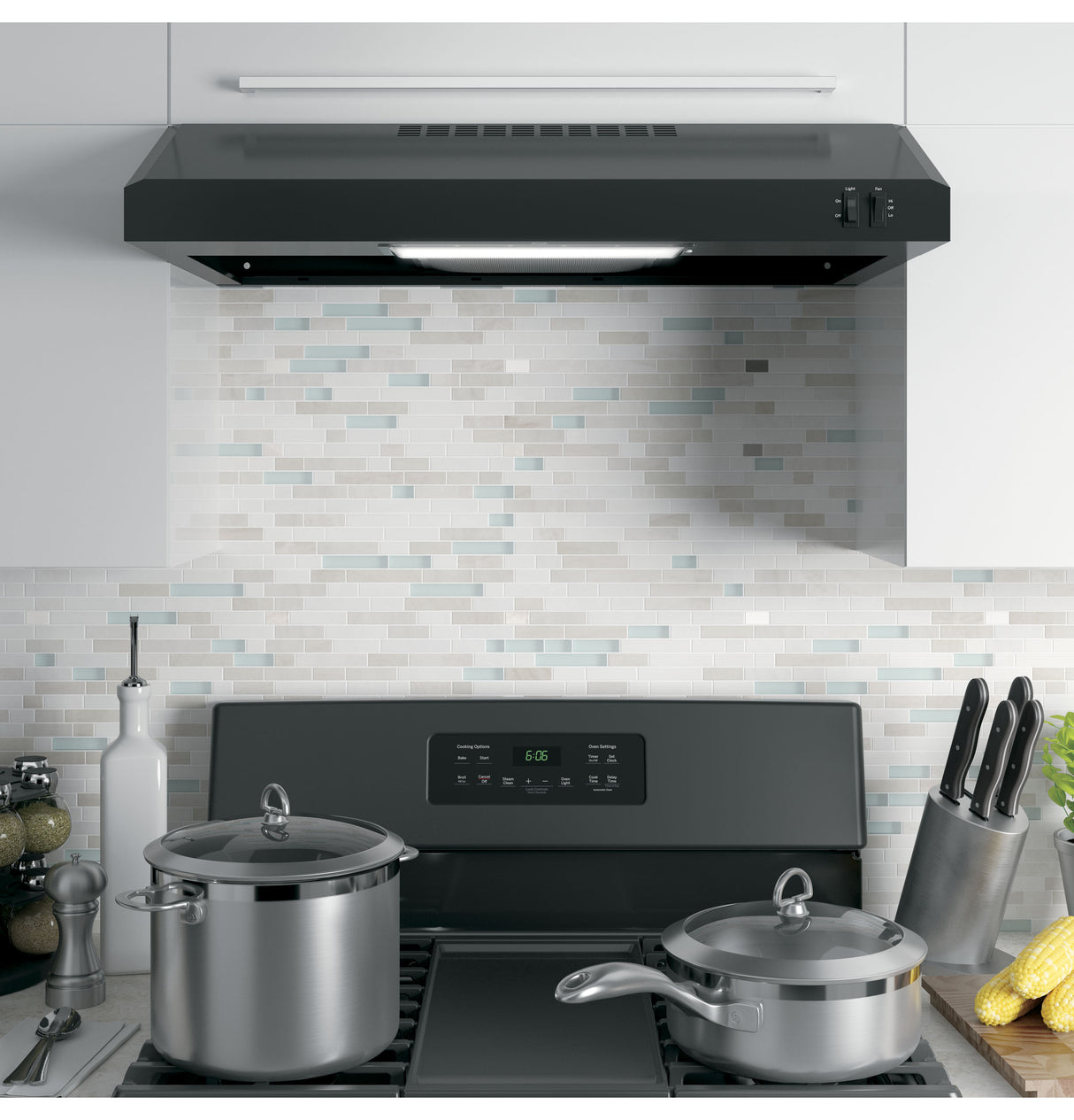 GE(R) 30" Under The Cabinet Hood - (JVX3300DJBB)