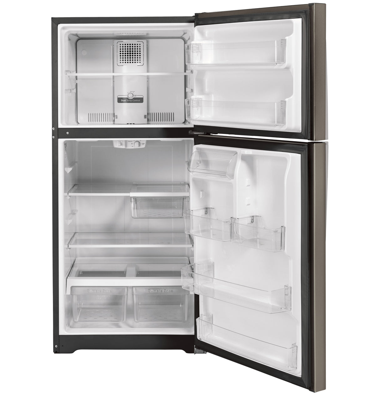 GE GTS19KMNRES - 30 in. 19.2 cu. ft. Garage Ready Top Freezer Refrigerator - Fingerprint Resistant Slate