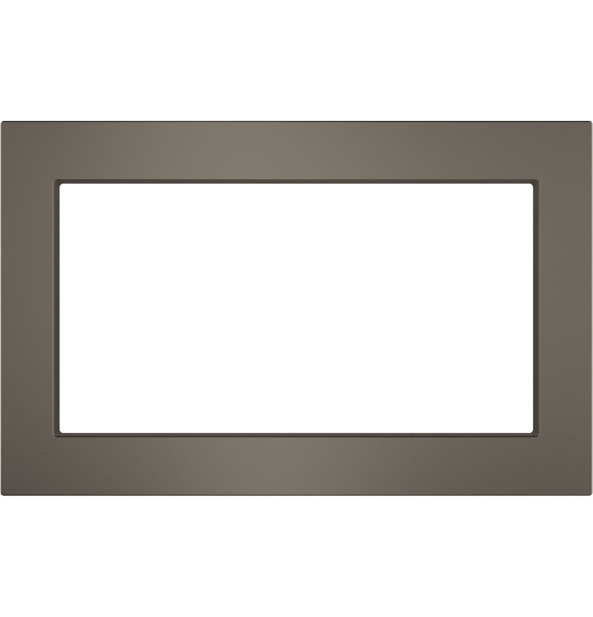 GE Profile JX7230ELES 30 Inch Built-In Trim Kit Slate front view