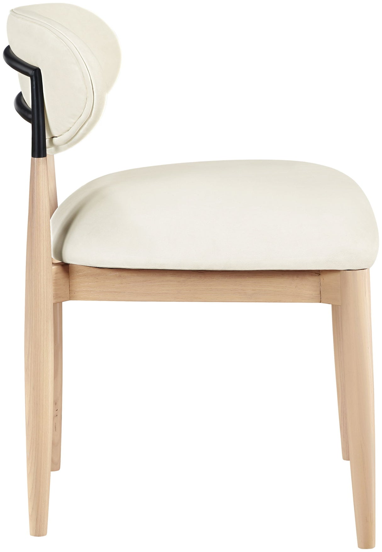 Riccio - Side Chair (Set of 2) - Natural Frame