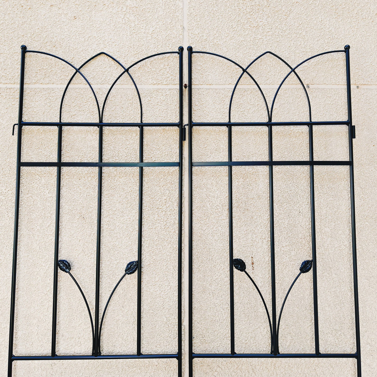 Metal Garden Trellis Rustproof For Climbing Plants Outdoor Flower Support