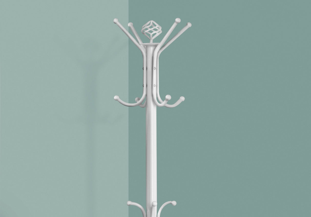 Free Standing Coat Rack 12 Hooks For Entryway