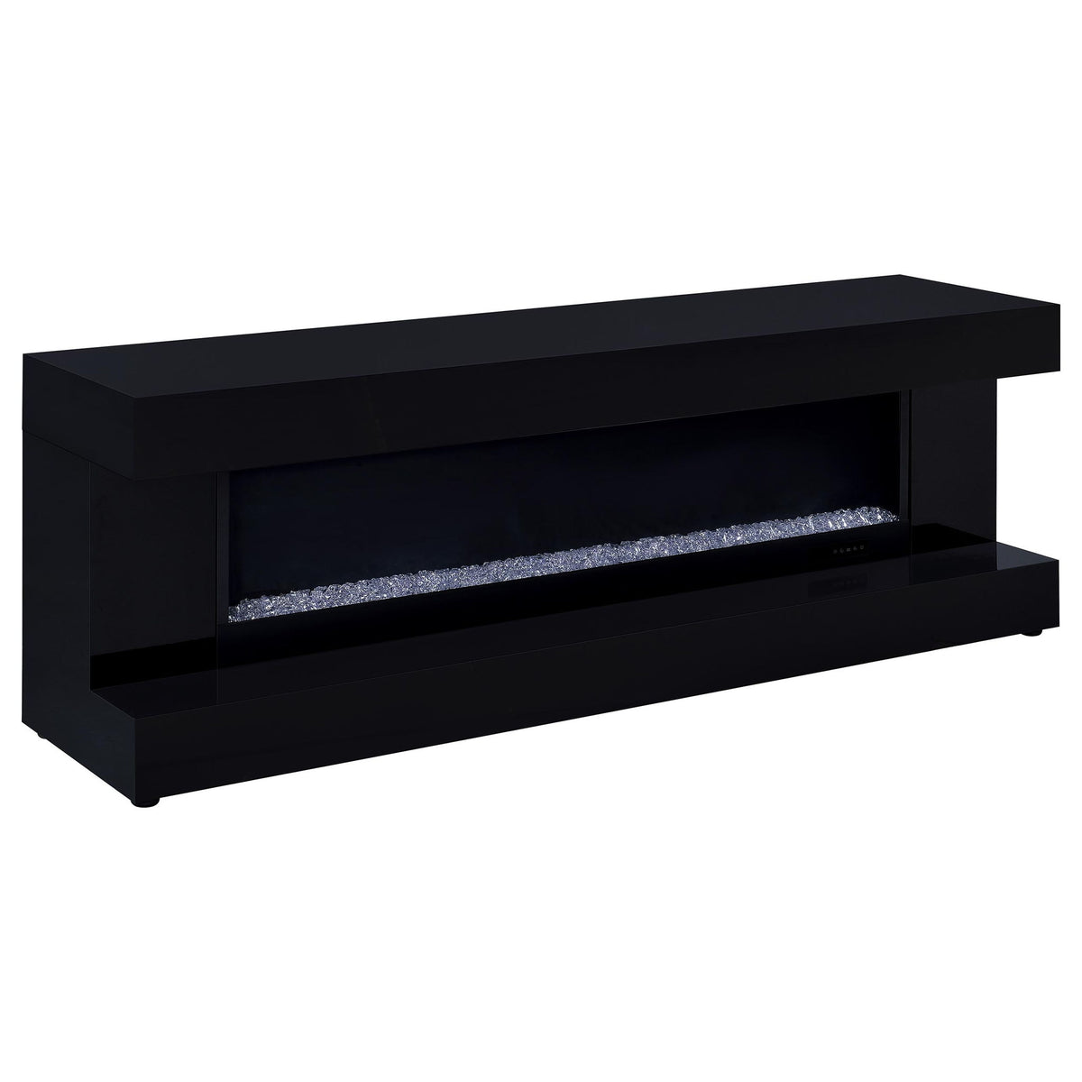 TV Stand Fireplace Console With Bluetooth Speaker