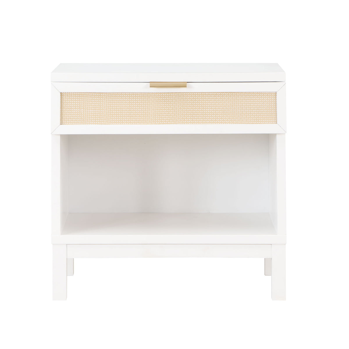 Blake - 1 Drawer Nightstand - White