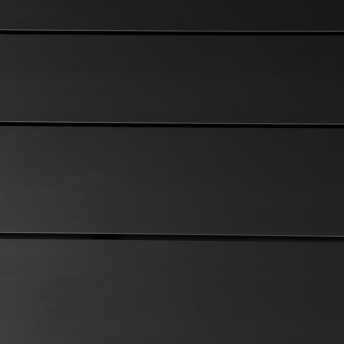 Felicia - Outdoor Patio Dining Table In Aluminum - Black