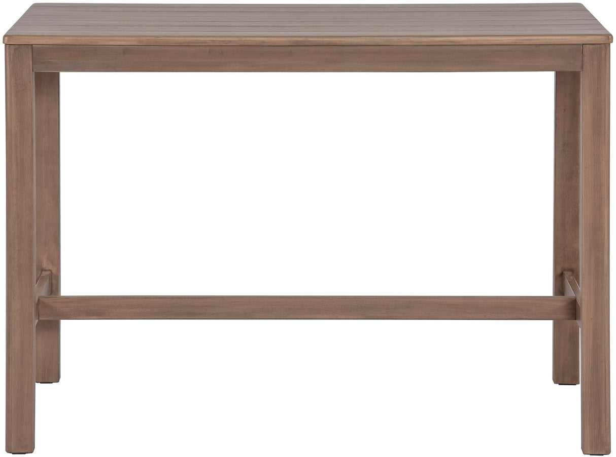 Newport - Acacia Wood Outdoor Patio Bar Table