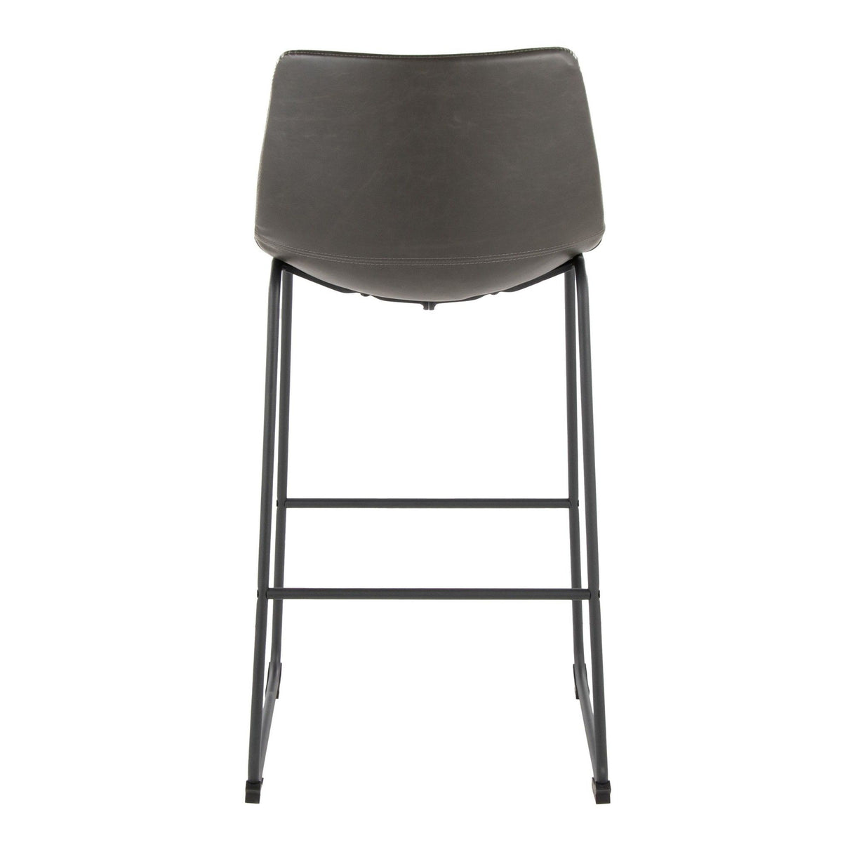 Duke - 26" Fixed-Height Stool - Black Metal