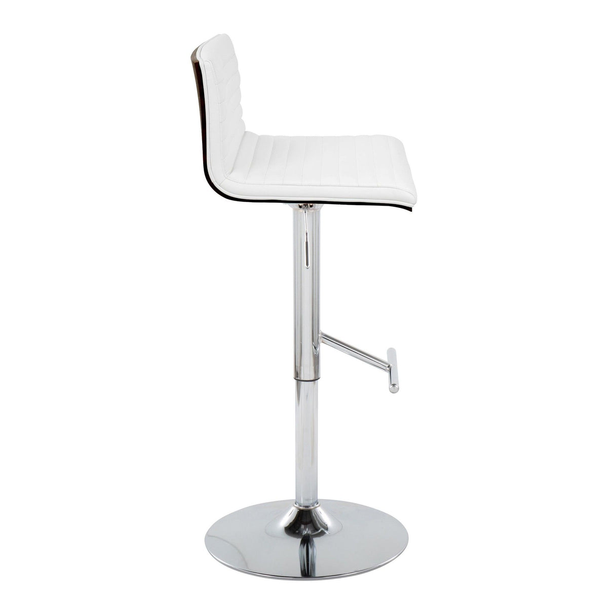Mason - Adjustable Barstool (Set of 2) - Chrome Base