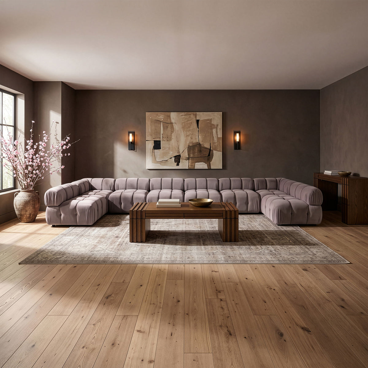 Orin - 8 Piece Modular Sectional (6 Modular Chairs, 2 Corner Chairs)