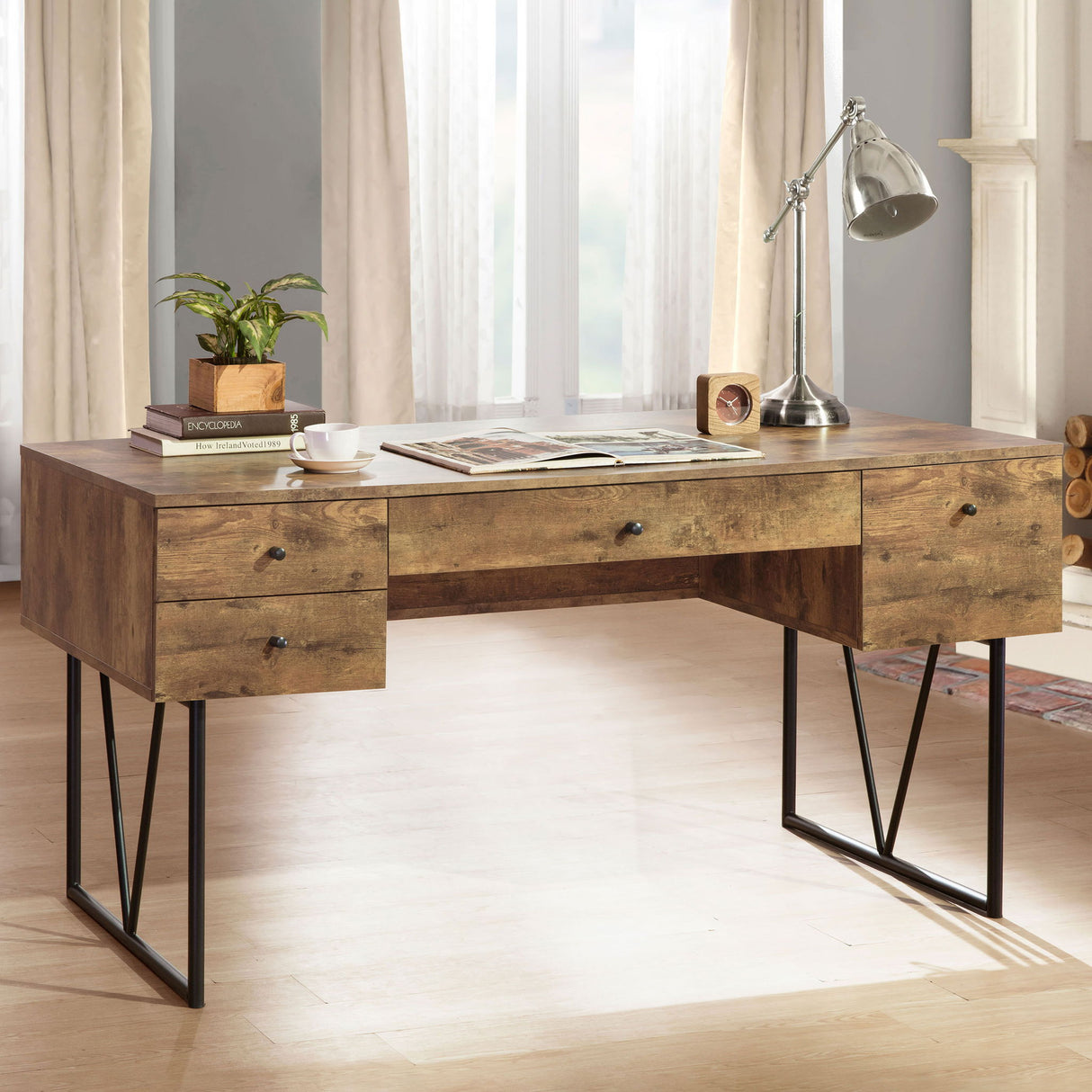 Sonoma - 4 Drawer Writing Desk