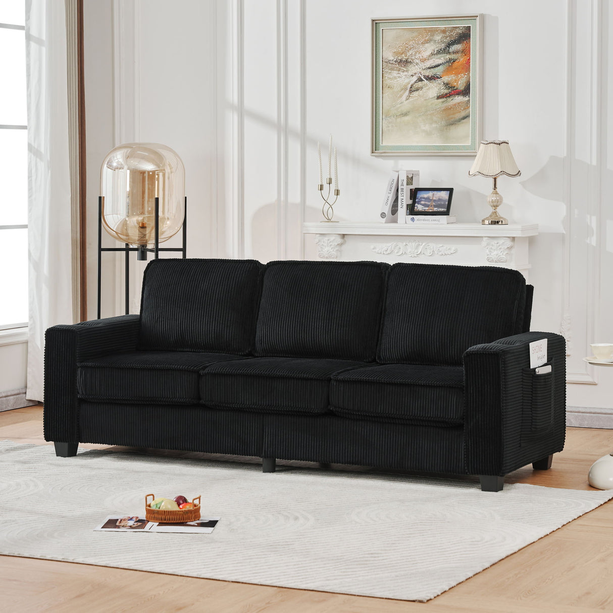 3 Seater Compact Sofa For Living Room