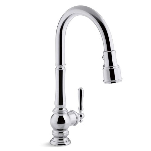 Kohler K99259-CP "Artifacts" Pull-Out Spray Kitchen Faucet