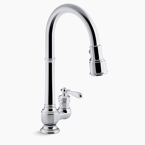 Kohler K99260-CP "Artifacts" Pull-Out Spray Kitchen Faucet