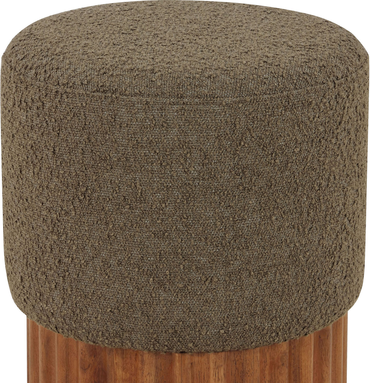 Veranda - Ottoman / Stool With Brown Base