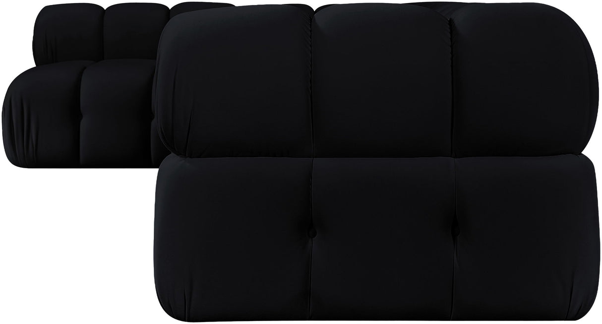 Orin - Velvet 5 Piece Modular Sectional