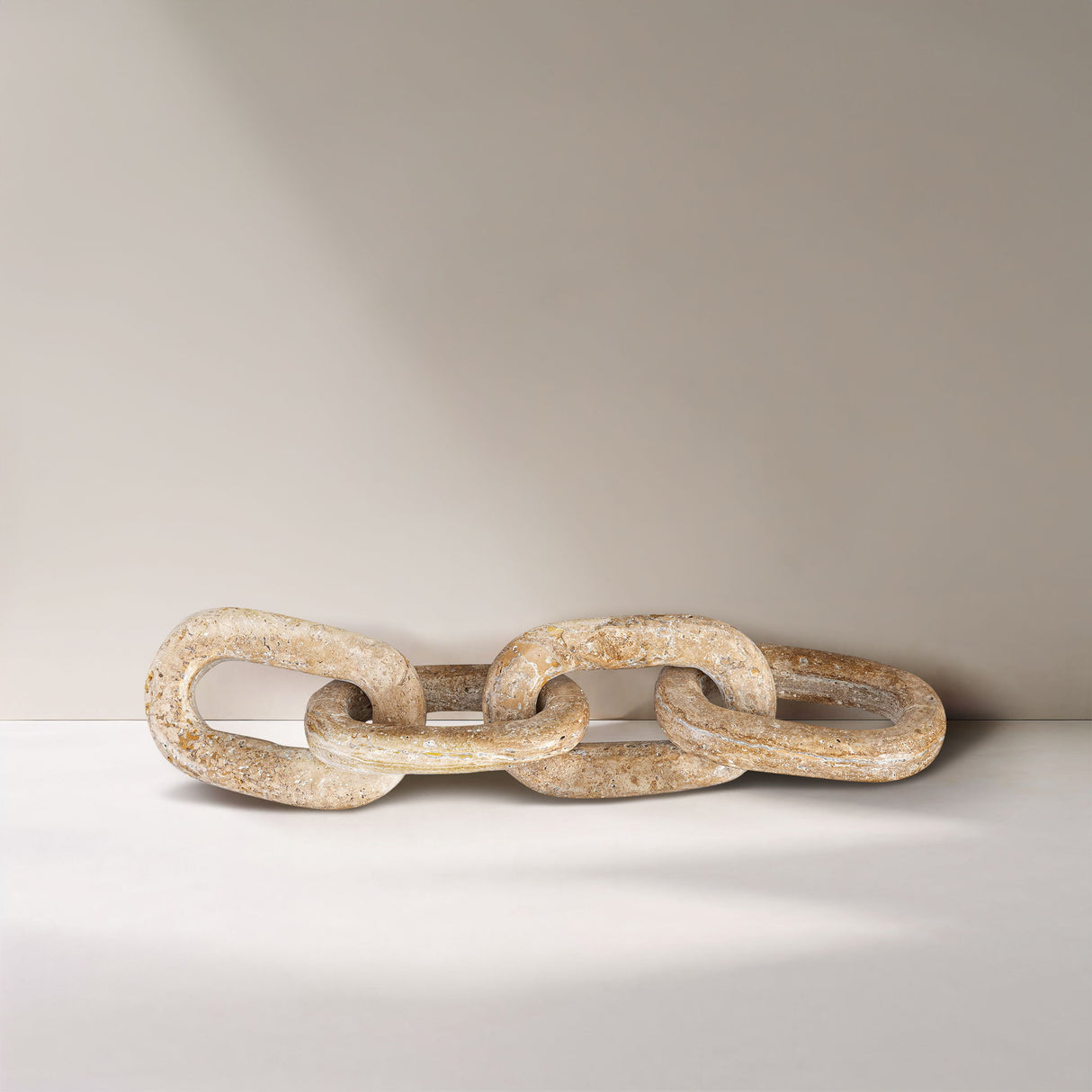 Lynx - Travertine Decorative Chain Links - Natural