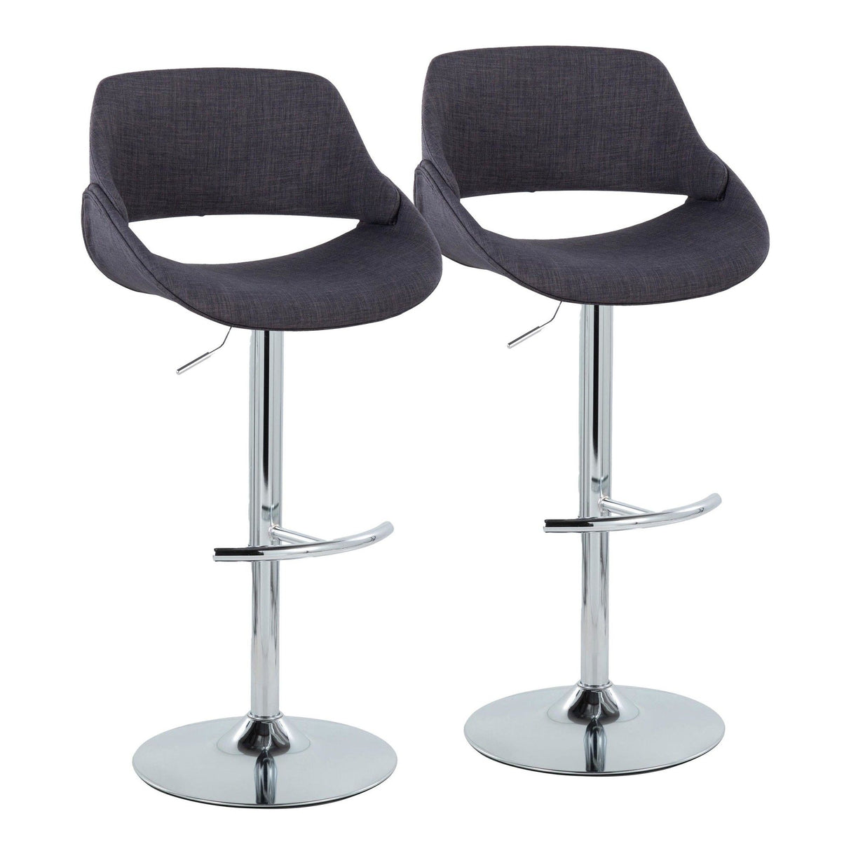 Fabrizzi - Adjustable Bar Stool Set