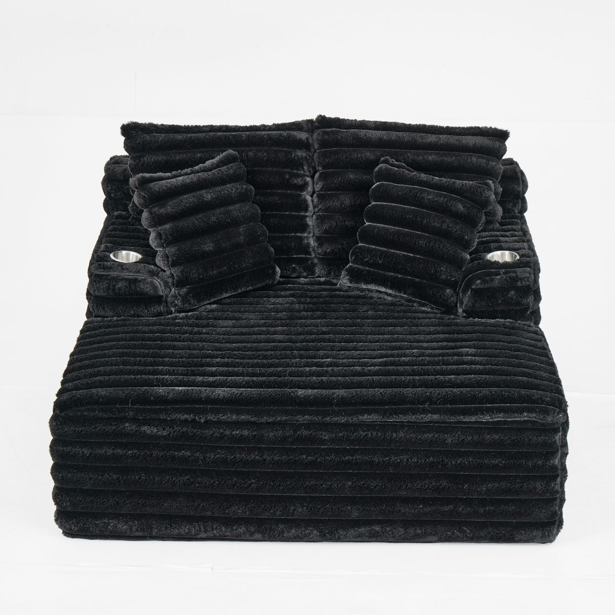 Oversized Chaise Lounge Chair Indoor With Pillows For Living Room