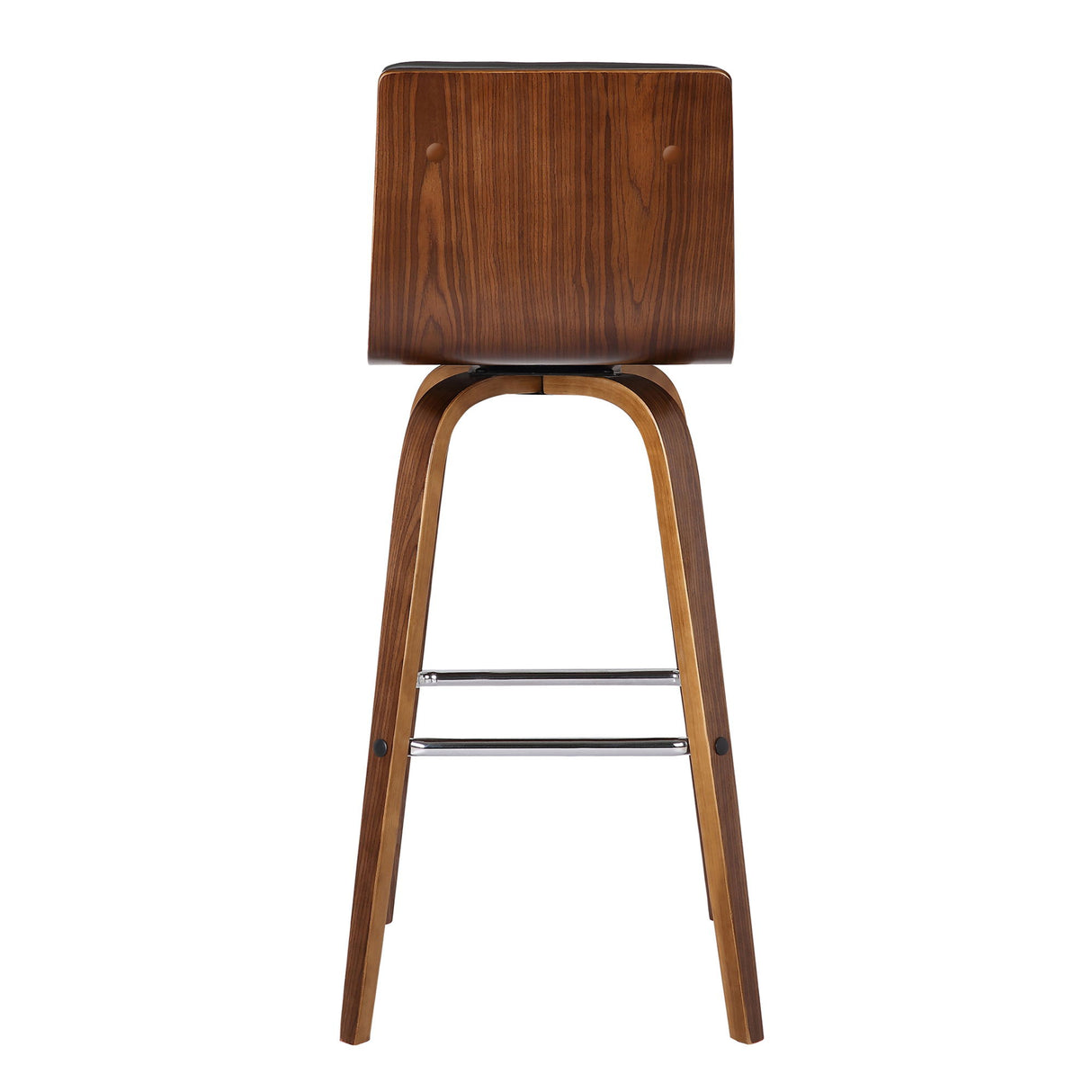 Vienna - 26" Swivel Counter Stool - Walnut Wood